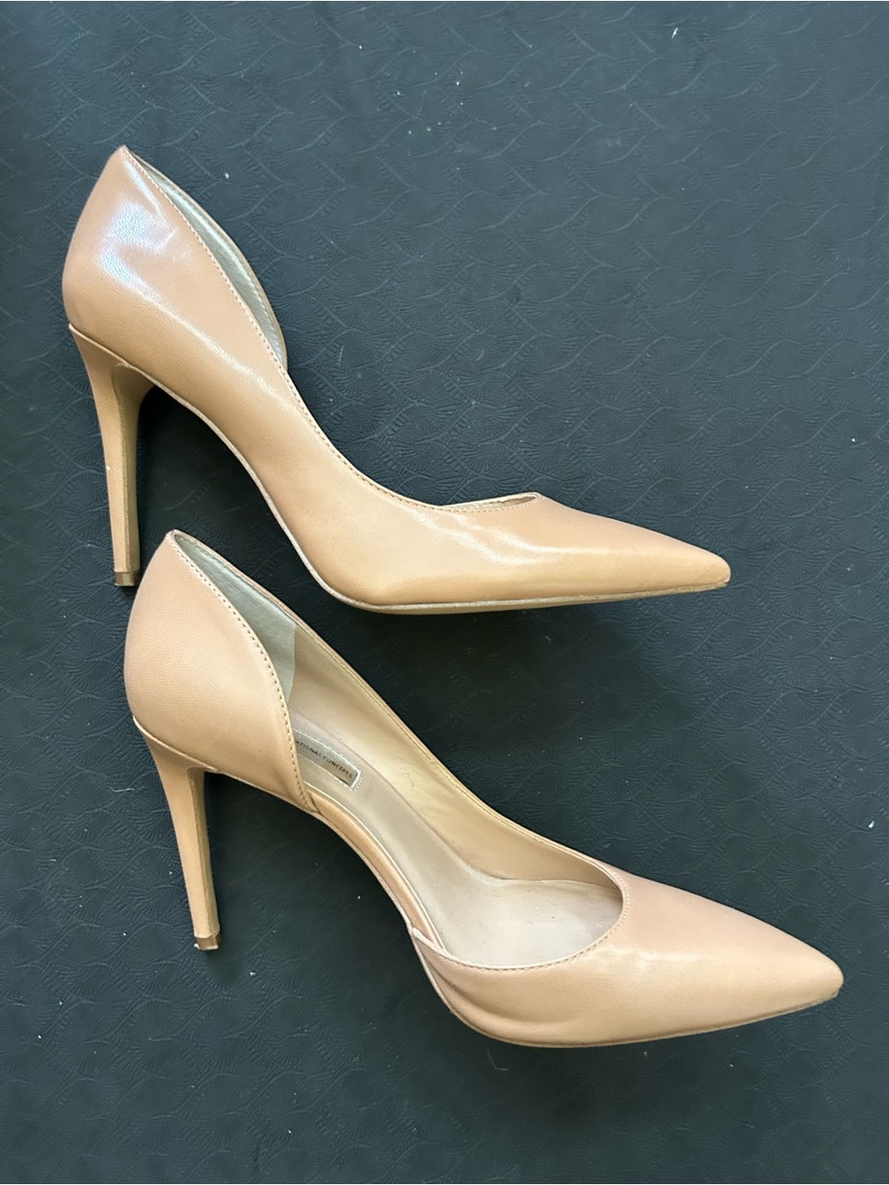 INC International Concepts Tan Pointed-Toe Stiletto Pumps